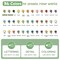 Dual Tip Acrylic Markers Paint Pens 36 Colors Coloring Markers Art Supplies for Adults Teens Kids, Acrylic Paint Painting Set for Rock, Stone, Wood, Glass, Canvas, Fabric, Ceramic, DIY Craft Ornaments